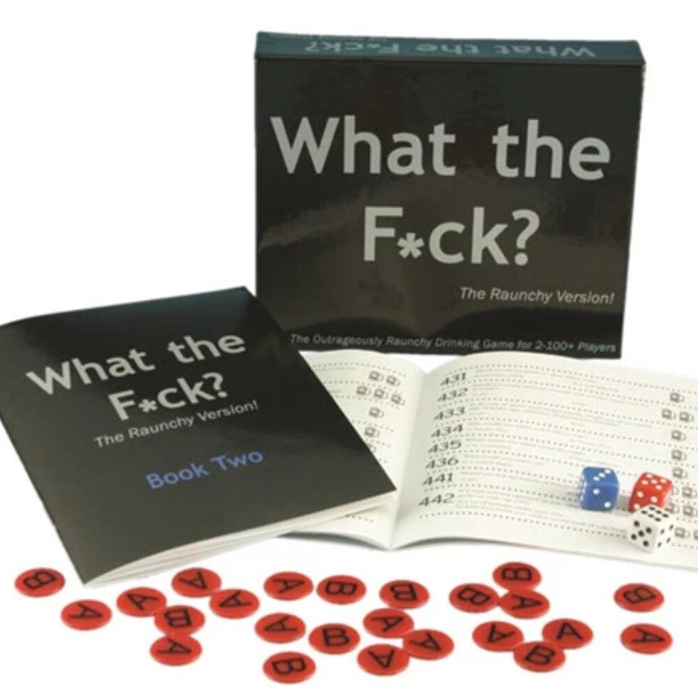 NEW What the F*ck? The Raunchy Version Drinking Party Game 2005